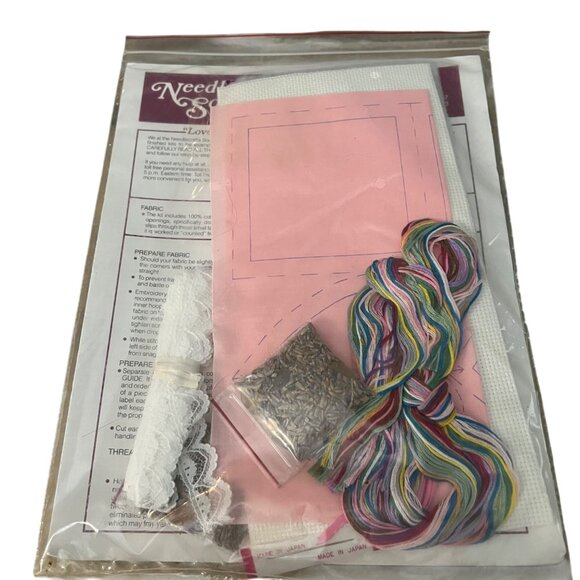 Needlecrafts Society Counted Cross Stitch Kit -‎ Scented Sachets - Picture 4 of 4
